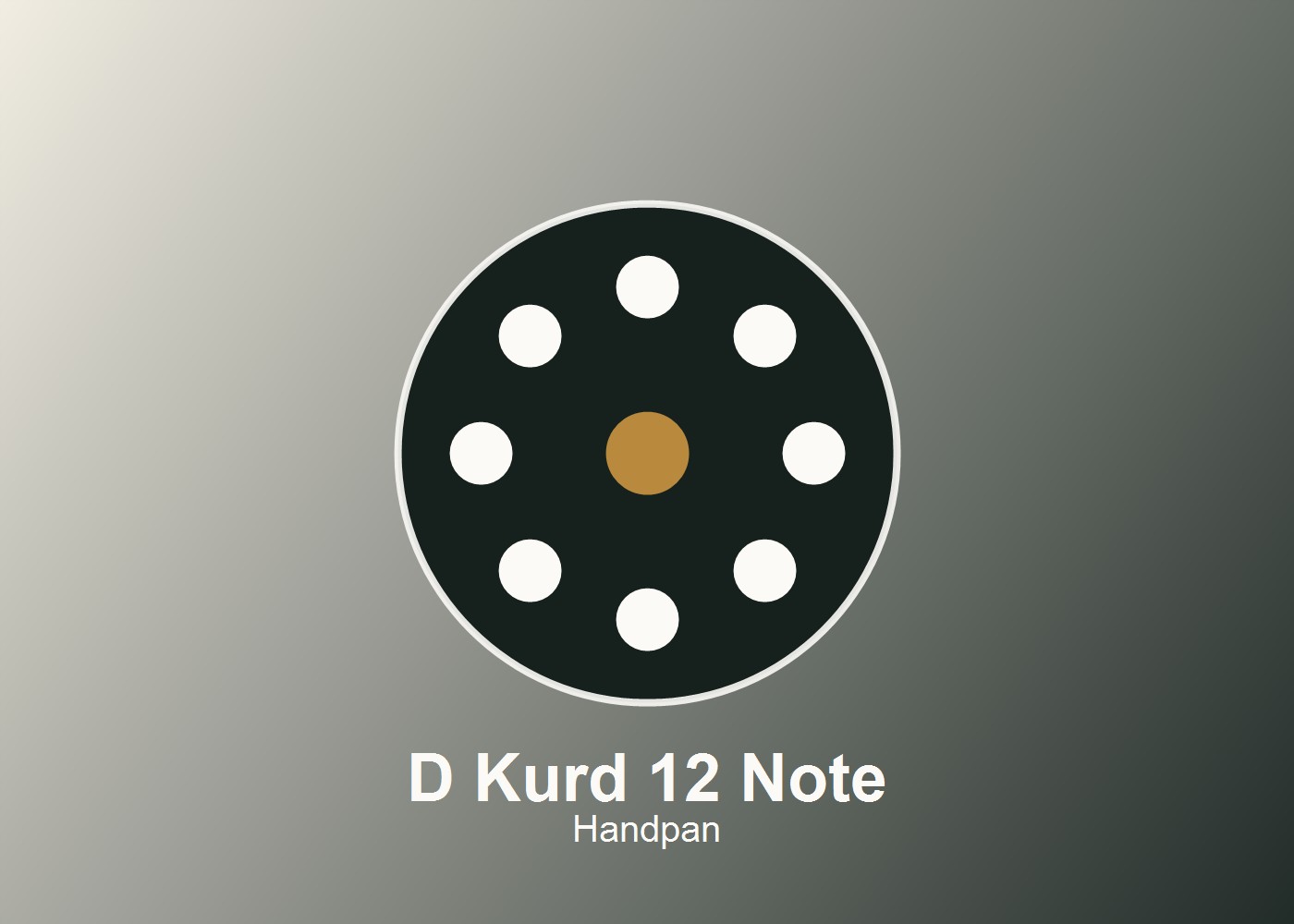 D Kurd 12 Note Handpan